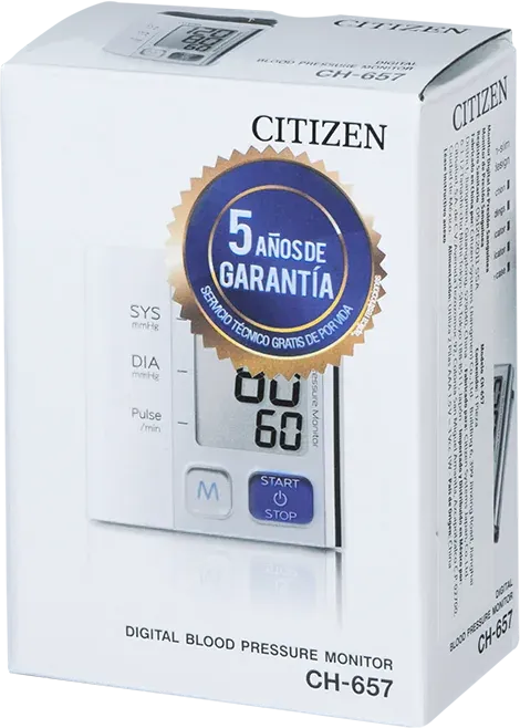 Baumanómetro digital de muñeca CH-657 Citizen