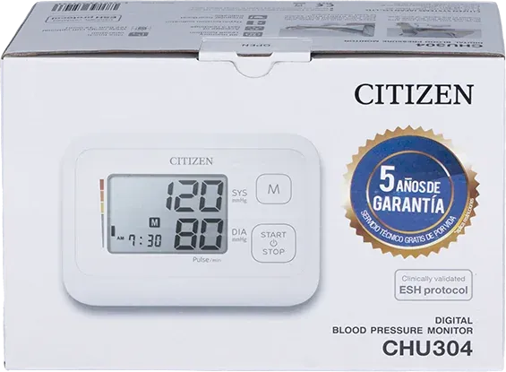 Baumanómetro digital de brazo CHU304 Citizen